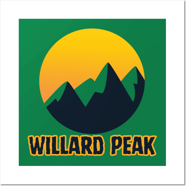 Willard Peak Wall Art by Canada Cities